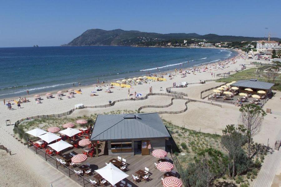 Villa-Chateau Les Terrasses - Tamaris, Plage Des Sablettes, Mer Au Bas De La Propriete La Seyne-sur-Mer Eksteriør billede